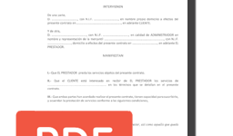 Contrato de Prestación de Servicios